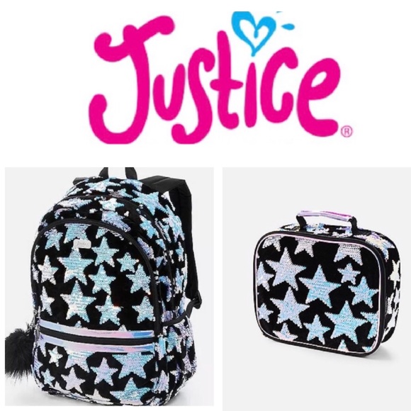 justice star backpack